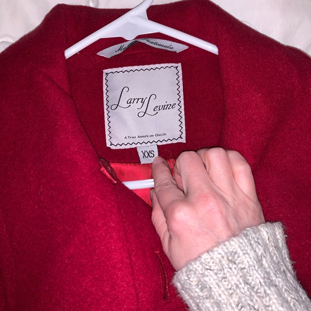 Red Peacoat